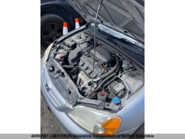 Продажа на аукционе авто 2002 Honda Civic, vin: 2HGES16812H922909, номер лота: 40082587