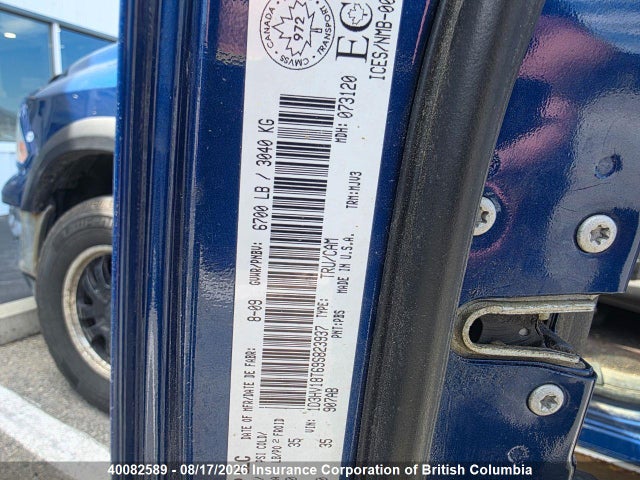 Aukcja sprzedaży 2009 Dodge Ram 1500 Slt/sport, vin: 1D3HV18T69S823937, numer aukcji: 40082589