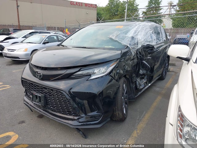 2026 Toyota Sienna Xse Fwd 7-pass მანქანა იყიდება აუქციონზე, vin: 5TDGRKEC1TS297901, აუქციონის ნომერი: 40082603