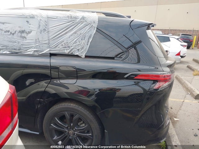 2026 Toyota Sienna Xse Fwd 7-pass მანქანა იყიდება აუქციონზე, vin: 5TDGRKEC1TS297901, აუქციონის ნომერი: 40082603