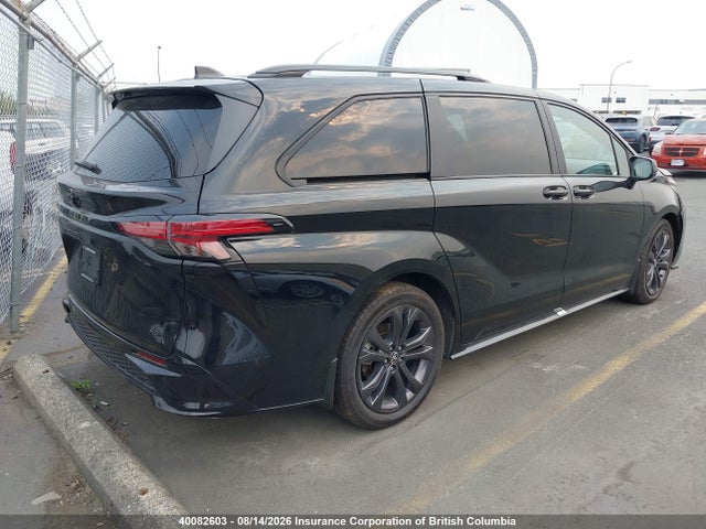 2026 Toyota Sienna Xse Fwd 7-pass მანქანა იყიდება აუქციონზე, vin: 5TDGRKEC1TS297901, აუქციონის ნომერი: 40082603