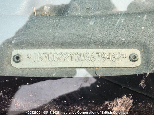 Продаж на аукціоні авто 1998 Dodge Dakota Slt/sport, vin: 1B7GG22Y3WS679462, номер лоту: 40082605