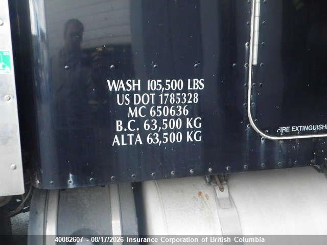 40082607 :رقم المزاد ، 1XPWD49X6CD166833 vin ، 2012 Peterbilt 388 مزاد بيع