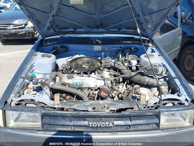 Продажа на аукционе авто 1987 Toyota Corolla Le, vin: JT2AE83E2H3454796, номер лота: 40081076