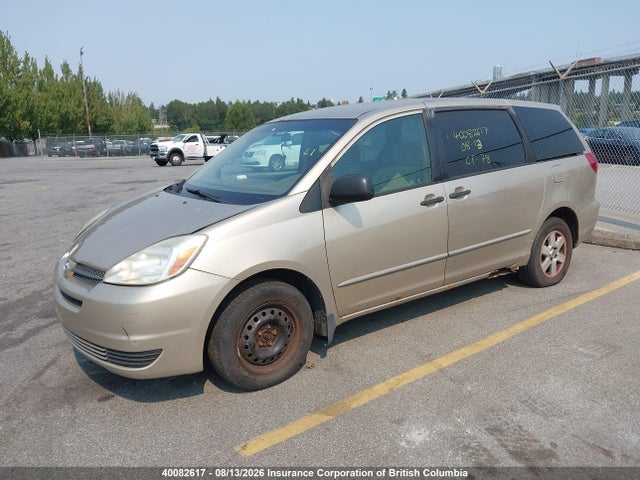 40082617 :رقم المزاد ، 5TDZA29C24S187421 vin ، 2004 Toyota Sienna Ce مزاد بيع