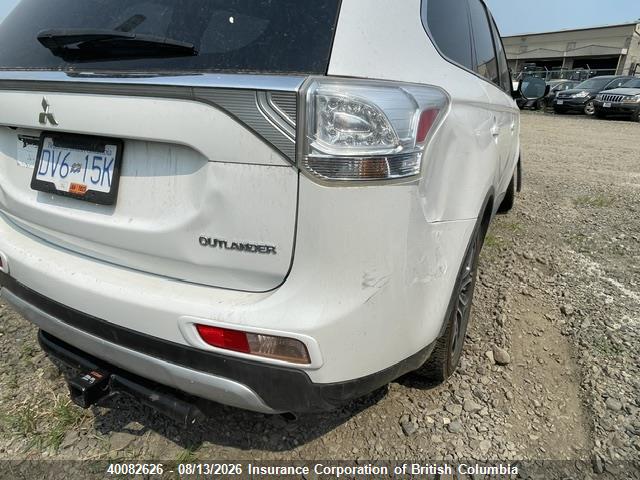 40082626 :رقم المزاد ، JA4JZ4AX7FZ603040 vin ، 2015 Mitsubishi Outlander Gt مزاد بيع