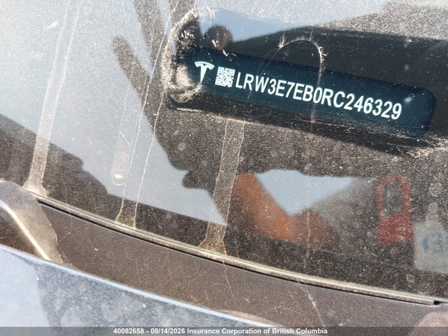 Tesla MODEL 3 2024 LRW3E7EB0RC246329 Image 9