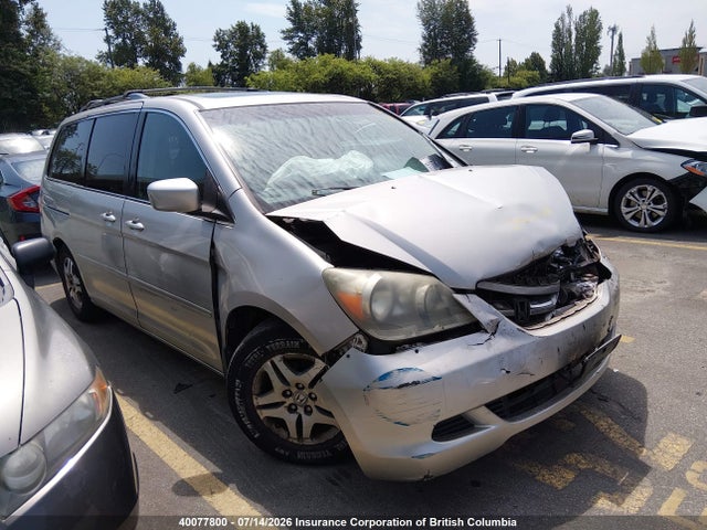 Продаж на аукціоні авто 2005 Honda Odyssey Ex-l, vin: 5FNRL38775B506452, номер лоту: 40077800