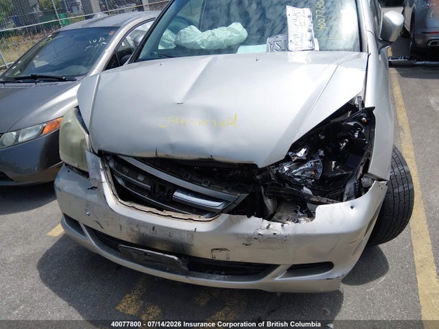 40077800 :رقم المزاد ، 5FNRL38775B506452 vin ، 2005 Honda Odyssey Ex-l مزاد بيع