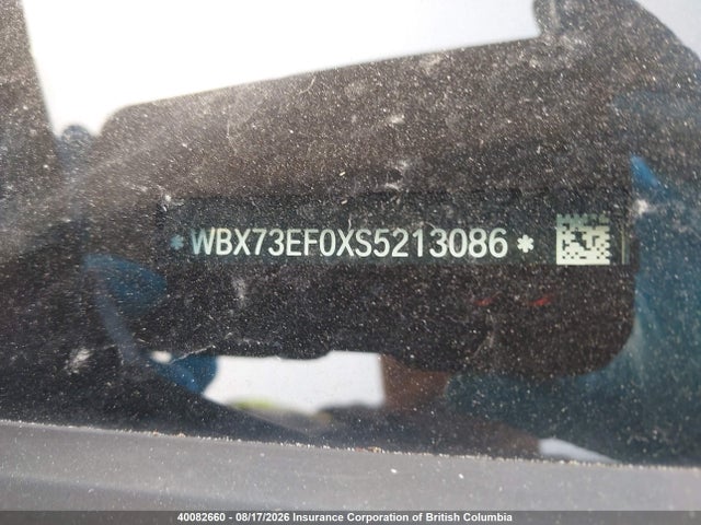 WBX73EF0XS5213086 BMW X1