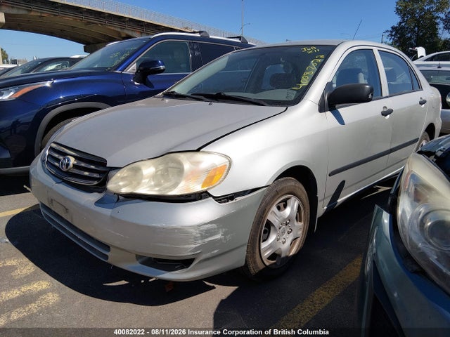 Aukcja sprzedaży 2003 Toyota Corolla Ce/le/sport, vin: 2T1BR32E33C713316, numer aukcji: 40082022