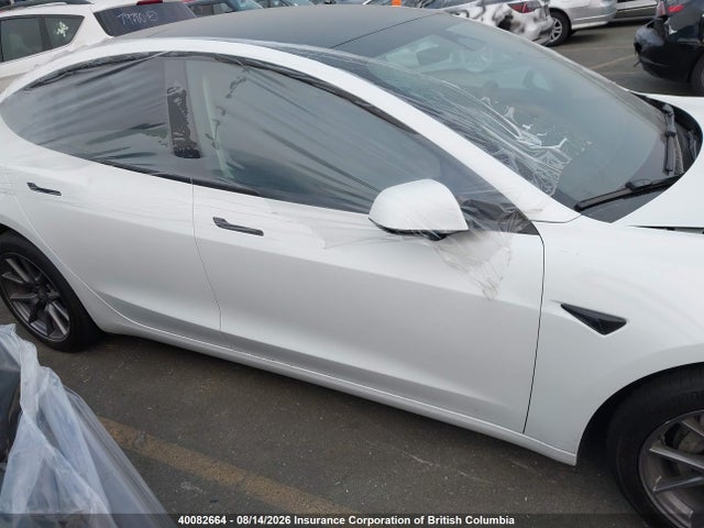 40082664 :رقم المزاد ، LRW3E1FA1PC891717 vin ، 2023 Tesla Model 3 مزاد بيع