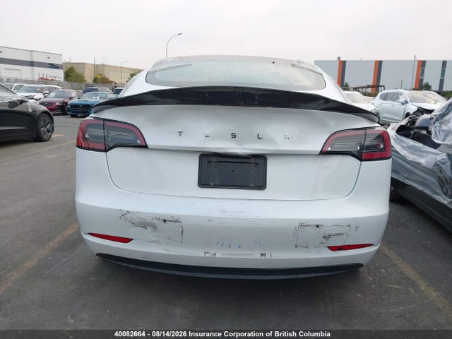 40082664 :رقم المزاد ، LRW3E1FA1PC891717 vin ، 2023 Tesla Model 3 مزاد بيع