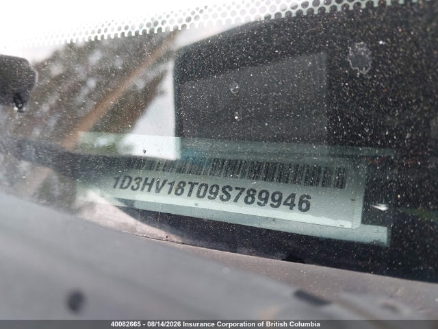 40082665 :رقم المزاد ، 1D3HV18T09S789946 vin ، 2009 Dodge Ram 1500 Slt/sport مزاد بيع