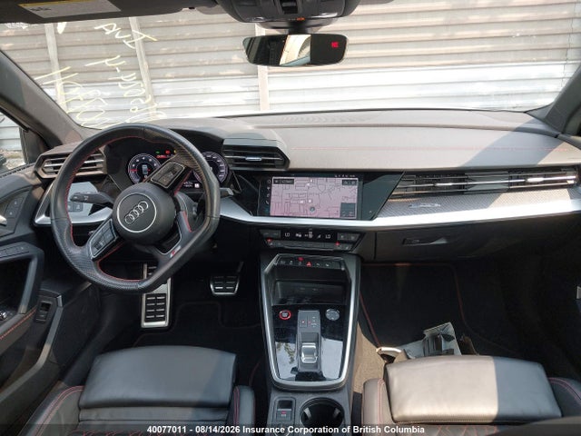 2022 Audi S3 Prestige მანქანა იყიდება აუქციონზე, vin: WAUJ3CGY1NA027750, აუქციონის ნომერი: 40077011