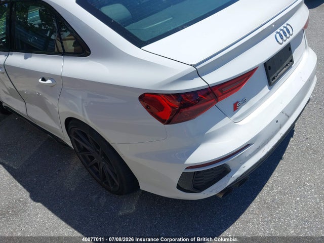 2022 Audi S3 Prestige მანქანა იყიდება აუქციონზე, vin: WAUJ3CGY1NA027750, აუქციონის ნომერი: 40077011