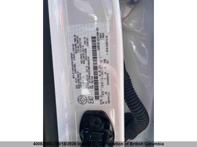 2021 Ford F150 მანქანა იყიდება აუქციონზე, vin: 1FTFW1E57MFA86834, აუქციონის ნომერი: 40082684
