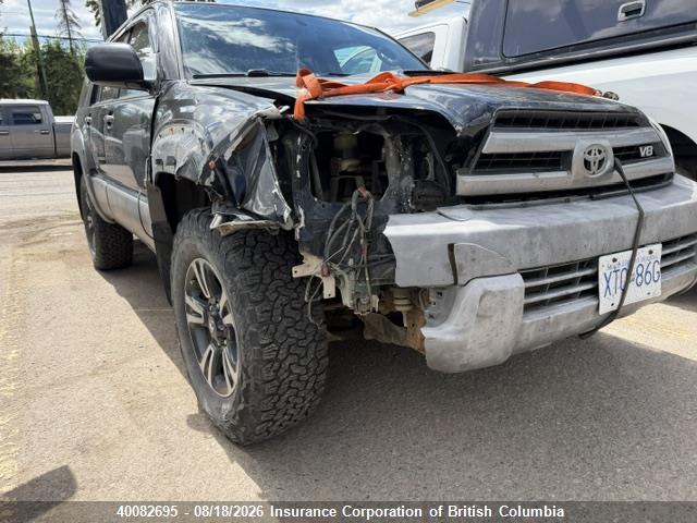 40082695 :رقم المزاد ، JTEBT14R630017061 vin ، 2003 Toyota 4runner Sr5/sport مزاد بيع