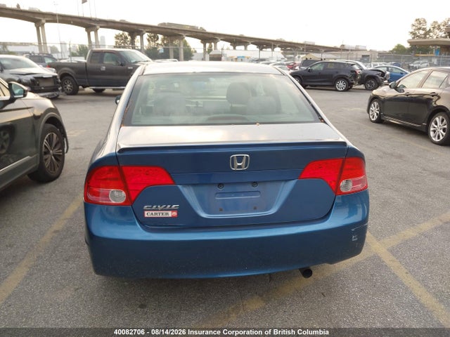 40082706 :رقم المزاد ، 2HGFA165X8H016408 vin ، 2008 Honda Civic مزاد بيع
