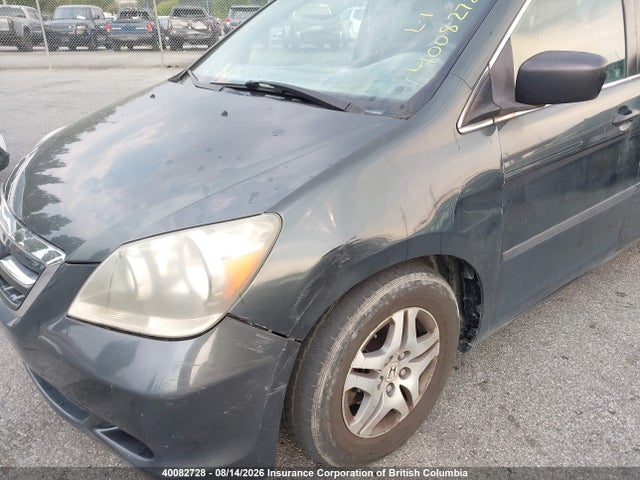40082728 :رقم المزاد ، 5FNRL38266B018423 vin ، 2006 Honda Odyssey Lx مزاد بيع