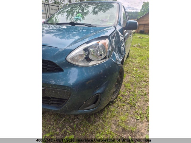 2017 Nissan Micra მანქანა იყიდება აუქციონზე, vin: 3N1CK3CP3HL261478, აუქციონის ნომერი: 40082743