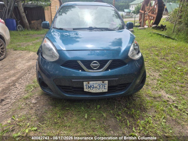 2017 Nissan Micra მანქანა იყიდება აუქციონზე, vin: 3N1CK3CP3HL261478, აუქციონის ნომერი: 40082743