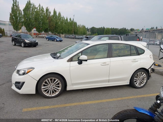 Aukcja sprzedaży 2015 Subaru Impreza Premium, vin: JF1GPAL63FH202766, numer aukcji: 40082747