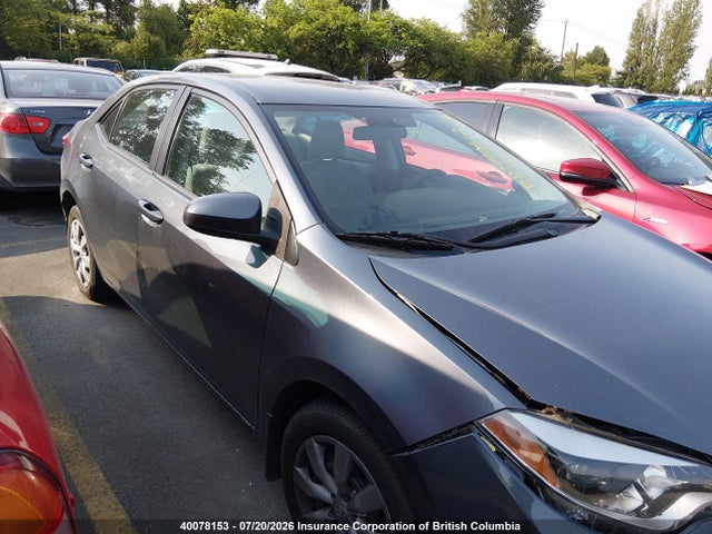 2015 Toyota Corolla L/le/le Pls/prm/s/s Pls მანქანა იყიდება აუქციონზე, vin: 2T1BURHE9FC436569, აუქციონის ნომერი: 40078153