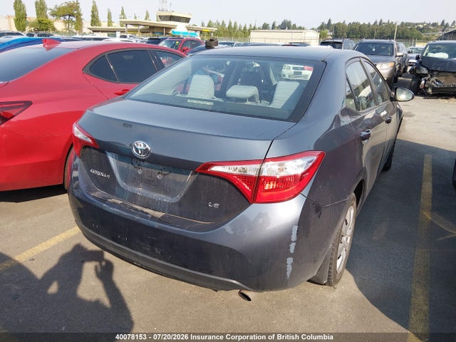 2015 Toyota Corolla L/le/le Pls/prm/s/s Pls მანქანა იყიდება აუქციონზე, vin: 2T1BURHE9FC436569, აუქციონის ნომერი: 40078153