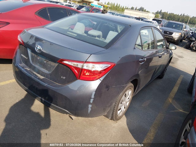 2015 Toyota Corolla L/le/le Pls/prm/s/s Pls მანქანა იყიდება აუქციონზე, vin: 2T1BURHE9FC436569, აუქციონის ნომერი: 40078153