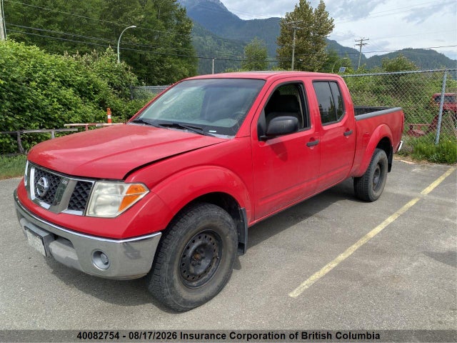 2008 Nissan Frontier Crew Cab Le/se/off Road მანქანა იყიდება აუქციონზე, vin: 1N6AD09W58C407402, აუქციონის ნომერი: 40082754