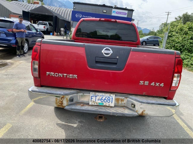 2008 Nissan Frontier Crew Cab Le/se/off Road მანქანა იყიდება აუქციონზე, vin: 1N6AD09W58C407402, აუქციონის ნომერი: 40082754