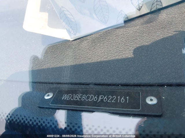 Продажа на аукционе авто 2018 Mercedes-benz Sprinter 2500, vin: WD3BE8CD6JP622161, номер лота: 40081224