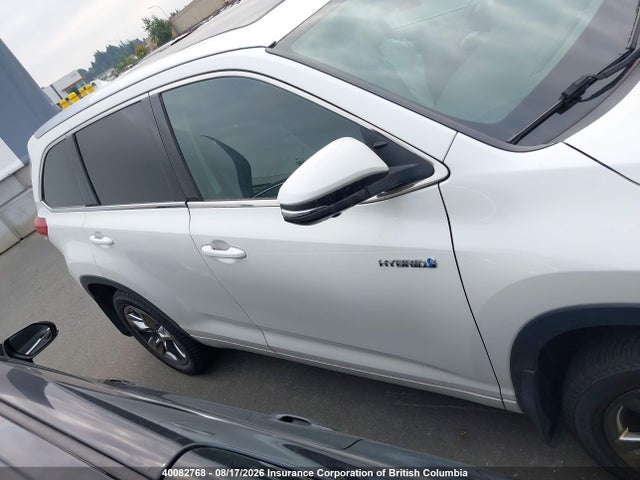 Aukcja sprzedaży 2017 Toyota Highlander Hybrid Ltd Platinum, vin: 5TDDGRFH9HS026166, numer aukcji: 40082768
