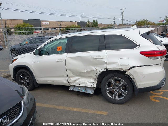 Aukcja sprzedaży 2017 Toyota Highlander Hybrid Ltd Platinum, vin: 5TDDGRFH9HS026166, numer aukcji: 40082768