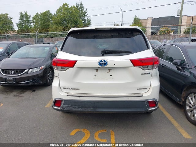 Aukcja sprzedaży 2017 Toyota Highlander Hybrid Ltd Platinum, vin: 5TDDGRFH9HS026166, numer aukcji: 40082768