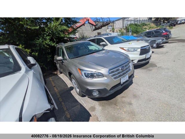 Auction sale of the 2015 Subaru Outback 2.5i, vin: 4S4BSCAC8F3251462, lot number: 40082776