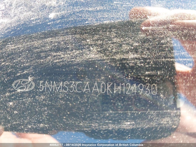 Продаж на аукціоні авто 2019 Hyundai Santa Fe Luxury, vin: 5NMS3CAA0KH124930, номер лоту: 40082777