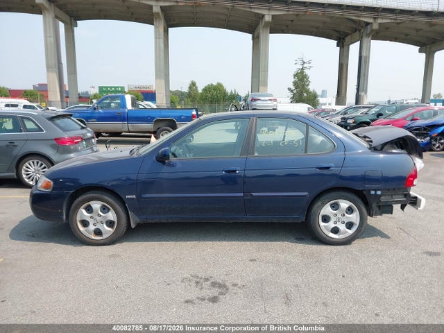 2005 Nissan Sentra 1.8/1.8s მანქანა იყიდება აუქციონზე, vin: 3N1CB51DX5L459331, აუქციონის ნომერი: 40082785