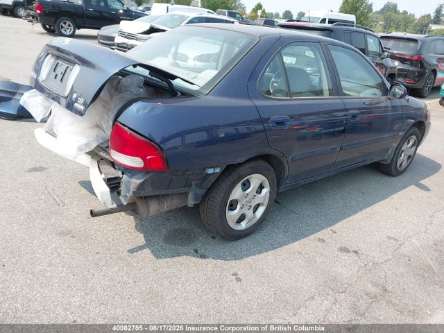 2005 Nissan Sentra 1.8/1.8s მანქანა იყიდება აუქციონზე, vin: 3N1CB51DX5L459331, აუქციონის ნომერი: 40082785