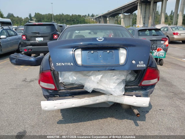 2005 Nissan Sentra 1.8/1.8s მანქანა იყიდება აუქციონზე, vin: 3N1CB51DX5L459331, აუქციონის ნომერი: 40082785
