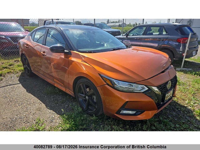 2021 Nissan Sentra Sr მანქანა იყიდება აუქციონზე, vin: 3N1AB8DV4MY246518, აუქციონის ნომერი: 40082789