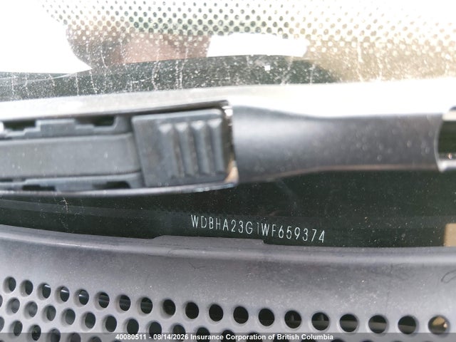 40080511 :رقم المزاد ، WDBHA23G1WF659374 vin ، 1998 Mercedes-benz C 230 مزاد بيع