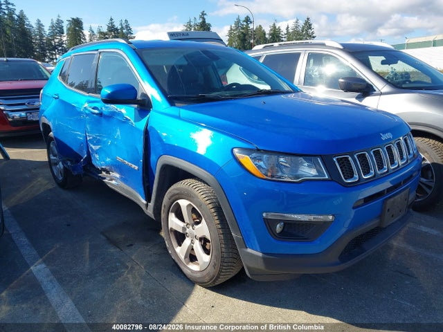 Продажа на аукционе авто 2018 Jeep Compass Latitude, vin: 3C4NJDBB9JT412463, номер лота: 40082796