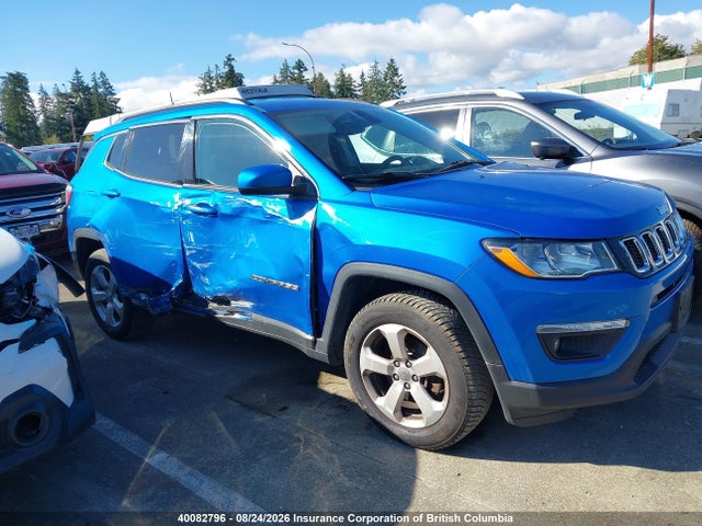 Продажа на аукционе авто 2018 Jeep Compass Latitude, vin: 3C4NJDBB9JT412463, номер лота: 40082796