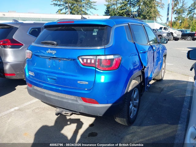 Продажа на аукционе авто 2018 Jeep Compass Latitude, vin: 3C4NJDBB9JT412463, номер лота: 40082796