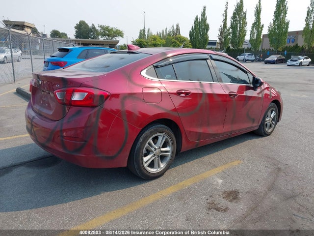 Aukcja sprzedaży 2018 Chevrolet Cruze, vin: 1G1BE5SM2J7153844, numer aukcji: 40082803