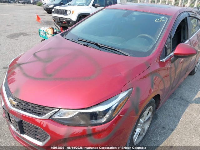 Aukcja sprzedaży 2018 Chevrolet Cruze, vin: 1G1BE5SM2J7153844, numer aukcji: 40082803