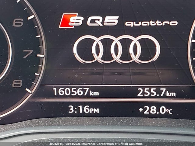 Продаж на аукціоні авто 2018 Audi Sq5, vin: WA1C4AFYXJ2014623, номер лоту: 40082814