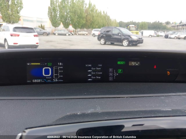 2017 Toyota Prius მანქანა იყიდება აუქციონზე, vin: JTDKBRFU9H3040136, აუქციონის ნომერი: 40082822